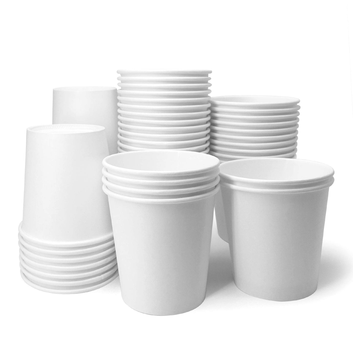 WHITE DISPOSABLE BATH CUPS 2 OZ