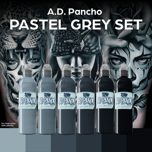 A.D. PANCHO PASTEL GREY SET