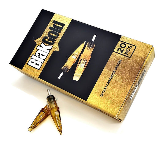 BLAKGOLD CARTRIDGE - ROUND SHADER #8 : 3.5mm Sharp